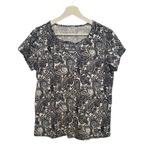 Cleo’s Blue and White Tee Shirt